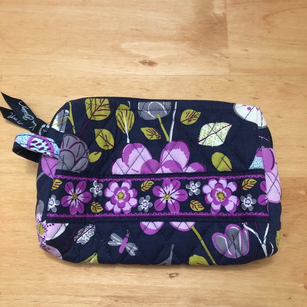 Vera Bradley mini makeup bag in Floral Nightingale